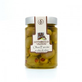 Olive Verdi farcite in Olio di Oliva 280 g